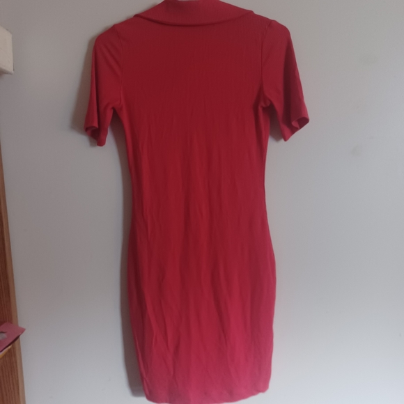 Red polo dress, xs, Dynamite - Picture 2 of 4